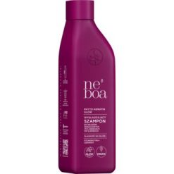 NEBOA, Phyto-Keratin Glow, szampon do włosów zniszczonych i po zabiegach fryzjerskich, wygładzający, 300 ml. Szampony do włosów NEBOA. Za 37.99 zł.