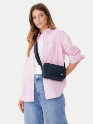 Tommy Jeans Torebka Tjw Cool Camera Bag AW0AW17872 Granatowy. Niebieskie listonoszki Tommy Jeans, bez wzorów, z jeansu, bez dodatków. Za 229.99 zł.