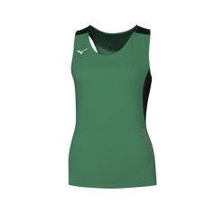 Damski tank top Mizuno Premium. Czarne topy Mizuno, l, bez wzorów, bez kołnierzyka, bez ramiączek. Za 147.00 zł.