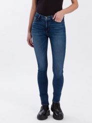 Cross Jeans Dżinsy - Slim fit - w kolorze granatowym rozmiar: W32/L32. Niebieskie jeansy Cross Jeans, l, z aplikacjami. Za 92.42 zł.