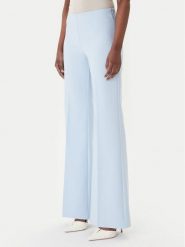 Rinascimento Spodnie palazzo CFC0127878003 Błękitny Wide Leg. Niebieskie spodnie materiałowe Rinascimento, l, bez wzorów, z materiału. Za 429.99 zł.