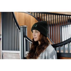 Czapka damska Kentucky Rubber. Czarne czapki KENTUCKY HORSEWEAR, bez wzorów. Za 212.00 zł.