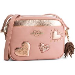 Torebka LOVE MOSCHINO - JC4060PP17LF0600 Rosa. Czerwone listonoszki Love Moschino, bez wzorów, ze skóry ekologicznej, na ramię, bez dodatków. W wyprzedaży za 429.00 zł.