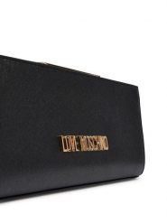 LOVE MOSCHINO Torebka JC4144PP1OLS0000 Czarny. Czarne torebki klasyczne Love Moschino, bez wzorów, ze skóry, bez dodatków. Za 859.99 zł.