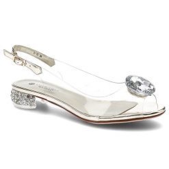 Złote Sandały Sca'Viola Damskie Eleganckie Obuwie. Żółte sandały Sca'viola, bez wzorów, ze skóry ekologicznej, eleganckie, bez obcasa, na obcasie, bez zapięcia. Za 349.00 zł.