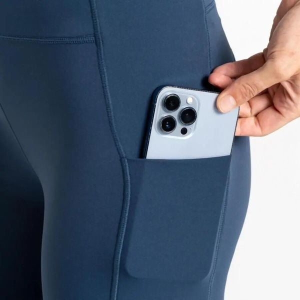 Damskie legginsy Dare 2B Power. Niebieskie legginsy Dare 2b, bez wzorów, z dzianiny. Za 167.00 zł.