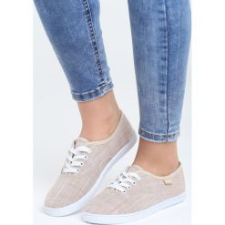 Beżowe Tenisówki Everything's Peachy. Trampki Born2be. Za 39.99 zł.