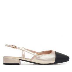 Baleriny Clara Barson. Żółte baleriny Clara Barson, bez wzorów, bez obcasa. Za 119.99 zł.