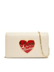 LOVE MOSCHINO Torebka JC4186PP1NLP0110 Écru. Torebki klasyczne Love Moschino, bez wzorów, ze skóry, bez dodatków. Za 749.99 zł.