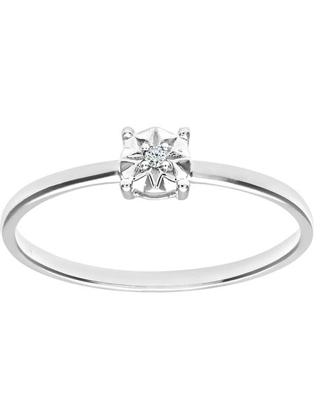 Revoni Złoty pierścionek z diamentem rozmiar: 50. Szare pierścionki Revoni, z diamentem, złote. Za 913.99 zł.