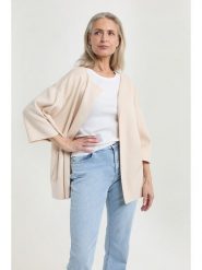 Josephine & Co Kardigan "Jasmijn" w kolorze kremowym rozmiar: XS. Brązowe kardigany Josephine & Co, xs, bez wzorów, z wełny. Za 195.99 zł.