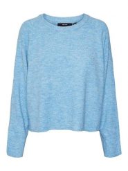 Vero Moda Sweter w kolorze błękitnym rozmiar: L. Niebieskie swetry Vero Moda, l, bez wzorów, bez ramiączek. Za 74.81 zł.