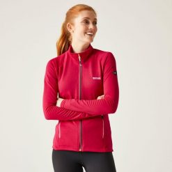 Kurtka damska Highton Lite III. Czerwone kurtki sportowe Regatta, xl, bez wzorów, z materiału, bez kaptura, trekkingowe. W wyprzedaży za 89.99 zł.