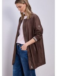 Street One Płaszcz przejściowy w kolorze brązowym rozmiar: 38. Brązowe płaszcze Street One, bez wzorów, bez kaptura. Za 253.54 zł.
