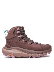 Hoka Trekkingi Kaha 2 GTX GORE-TEX 1123156 Bordowy. Czerwone obuwie sportowe HOKA, z gore-texu, trekkingowe. Za 929.99 zł.