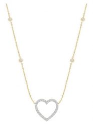 Diamonds lab grown Złoty naszyjnik z diamentami rozmiar: onesize. Żółte naszyjniki Diamonds lab grown, z diamentem, złote. Za 3,893.99 zł.