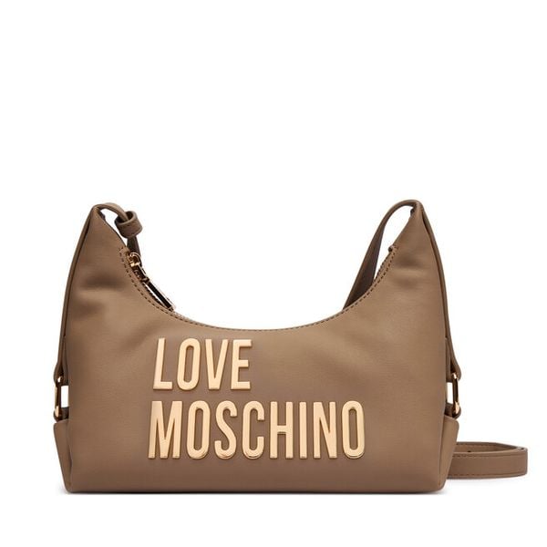 Torebka LOVE MOSCHINO. Brązowe listonoszki Love Moschino, bez wzorów, bez dodatków. Za 949.99 zł.