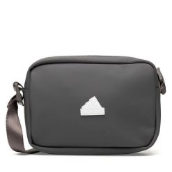 Saszetka adidas. Szare torby na ramię Adidas, bez wzorów, młodzieżowe, bez dodatków. Za 99.99 zł.