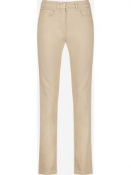 Gerry Weber Dżinsy - Slim fit - w kolorze beżowym rozmiar: 40. Brązowe jeansy Gerry Weber, bez wzorów. Za 235.45 zł.