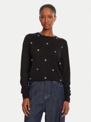 Lola Casademunt by Maite Sweter MF2511012 Czarny Regular Fit. Czarne swetry Lola Casademunt by Maite, l, bez wzorów, z syntetyku, bez ramiączek. Za 649.99 zł.