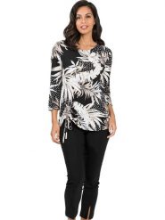 WITT WEIDEN Bluzka w kolorze czarnym rozmiar: 48. Czarne bluzki WITT WEIDEN, bez wzorów, bez kołnierzyka, bez ramiączek. Za 52.30 zł.