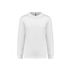 Bluza z okrągłym dekoltem Kariban. Czerwone bluzy KARIBAN, l, bez wzorów, z bawełny, bez kaptura. Za 249.50 zł.