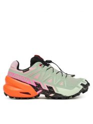 Salomon Trekkingi Speedcross 6 Gtx Icon L45486900 Zielony jasny. Zielone trekkingi Salomon, z materiału, trekkingowe. Za 729.99 zł.