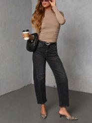 LA Angels Koszulka w kolorze beżowym rozmiar: M. Brązowe bluzki LA Angels, m, bez wzorów, bez kołnierzyka, bez ramiączek. Za 139.20 zł.