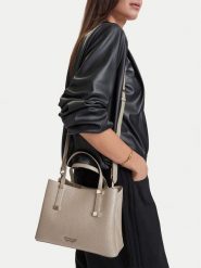 Nine West Torebka CEO-UNION FLOW-LDA9532 Szary. Szare torebki klasyczne Nine West, bez wzorów, bez dodatków. Za 299.99 zł.