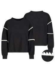 Sublevel Sweter w kolorze czarnym rozmiar: L/XL. Czarne swetry Sublevel, l, bez wzorów, bez ramiączek. Za 105.95 zł.