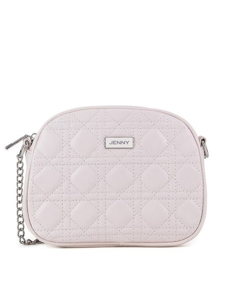 JENNY Torebka JNY-M-015-07 Beżowy. Brązowe listonoszki Jenny, bez wzorów, z tworzywa sztucznego, bez dodatków. Za 99.99 zł.