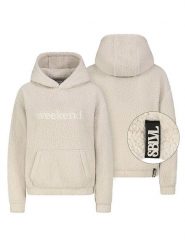 Sublevel Bluza polarowa w kolorze kremowym rozmiar: XS. Brązowe bluzy Sublevel, xs, bez wzorów, z polaru, bez kaptura. Za 121.45 zł.