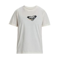 Koszulka z krótkim rękawem dla Kobiety OCEANREGULAR CORPO Biały. Białe bluzki Roxy, bez wzorów, z bawełny, bez ramiączek. Za 89.99 zł.