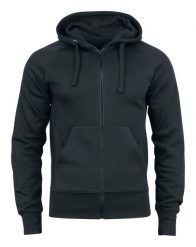 Clique Harper Bluza z kapturem na zamek unisex z mieszanki bawełny – black. Czarne bluzy CLIQUE, m, bez wzorów, z bawełny, z kapturem. Za 307.40 zł.