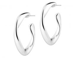 Kolczyki srebrne - koła. Szare kolczyki Apart, srebrne. Za 699.00 zł.