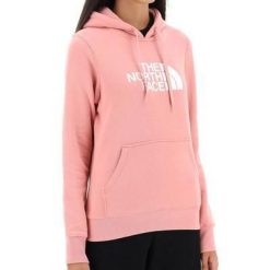 Bluza damska The North Face Drew Peak z kapturem. Czerwone bluzy The North Face, xs, bez wzorów, z kapturem. W wyprzedaży za 351.20 zł.