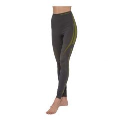 Legginsy damskie termoaktywne Brubeck DRY. Szare legginsy Brubeck, bez wzorów, z elastanu. Za 129.99 zł.