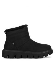 Rieker Revolution Lifestyle Botki W2070-00 Czarny. Czarne botki Rieker Revolution Lifestyle, bez wzorów, ze skóry, bez obcasa, na płaskiej podeszwie, bez zapięcia. Za 375.00 zł.