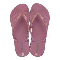 Klapki Ipanema Mesh Ix Fem Damskie. Czerwone klapki Ipanema, bez wzorów, z materiału, bez obcasa. Za 163.99 zł.