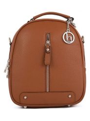 Lia Biassoni Plecak w kolorze brązowym - 23 x 27 x 10 cm rozmiar: onesize. Brązowe plecaki Lia Biassoni, bez wzorów, z materiału. Za 260.99 zł.