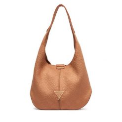 Torebka Guess. Brązowe torebki klasyczne Guess, z aplikacjami, bez dodatków. Za 264.99 zł.
