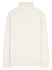 Perfect Cashmere Kaszmirowy golf "Mairos" w kolorze kremowym rozmiar: M. Brązowe golfy Perfect Cashmere, m, bez wzorów, z kaszmiru, bez ramiączek. Za 1,130.99 zł.