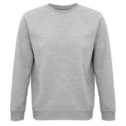 Bluza Unisex Space Melange Dla Dorosłych. Szare bluzy SOL'S, m, bez wzorów, z bawełny, z kapturem. Za 126.99 zł.