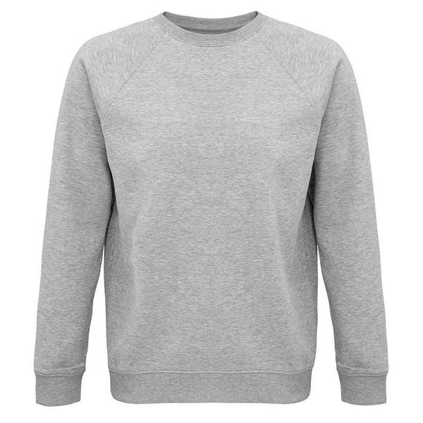 Bluza Unisex Space Melange Dla Dorosłych. Szare bluzy SOL'S, m, bez wzorów, z bawełny, z kapturem. Za 117.99 zł.