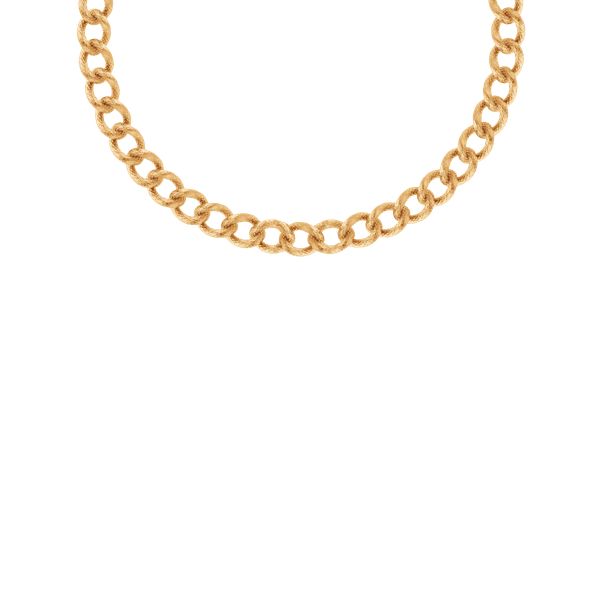 Naszyjnik Łańcuch No.4 pozłacany. Żółte naszyjniki Lilou, pozłacane. Za 319.00 zł.