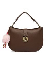 LOVE MOSCHINO Torebka JC4234PP0PKI0313 Brązowy. Brązowe torebki klasyczne Love Moschino, bez wzorów, ze skóry, bez dodatków. Za 1,029.00 zł.