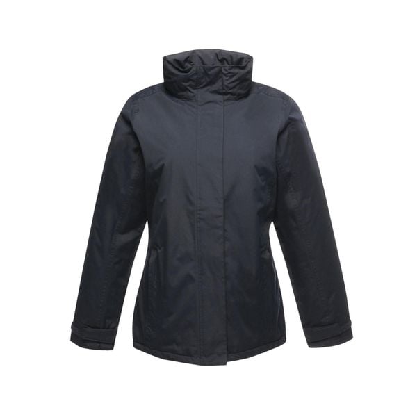 Kurtka parka damska izolacyjna Regatta. Czarne kurtki Regatta, m, bez kaptura. Za 299.99 zł.