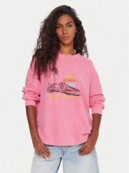 Roxy Bluza Eastside ERJKT04322 Różowy Boxy Fit. Czerwone bluzy Roxy, l, bez wzorów, z syntetyku, bez kaptura. Za 219.99 zł.