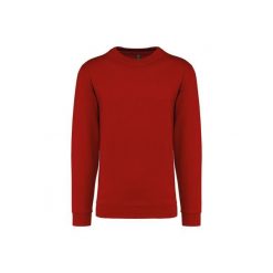 Bluza z okrągłym dekoltem Kariban. Czerwone bluzy KARIBAN, xl, bez wzorów, z bawełny, bez kaptura. Za 128.50 zł.