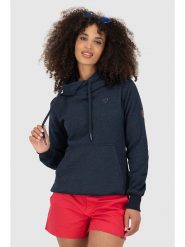 Alife and kickin Bluza "Sarah" w kolorze granatowym rozmiar: S. Niebieskie bluzy Alife and Kickin, s, bez wzorów, z bawełny, z kapturem. Za 91.99 zł.